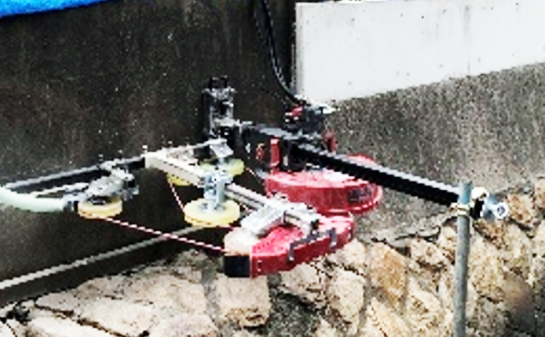 橋・擁壁切断撤去の画像